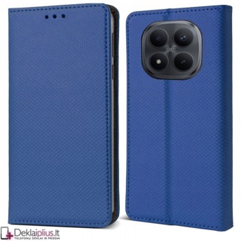 Telone atverčiamas dėklas - mėlynas (Xiaomi Redmi Note 15 Pro Plus/Poco M8 Pro 5G) Telone atverčiamas dėklas - mėlynas (Xiaomi Redmi Note 15 Pro Plus/Poco M8 Pro 5G)